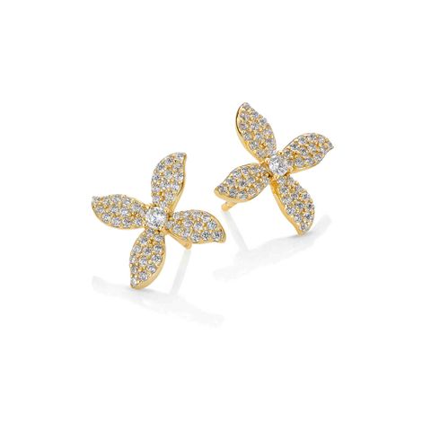 Øredobber 925 Forgylt Sølv