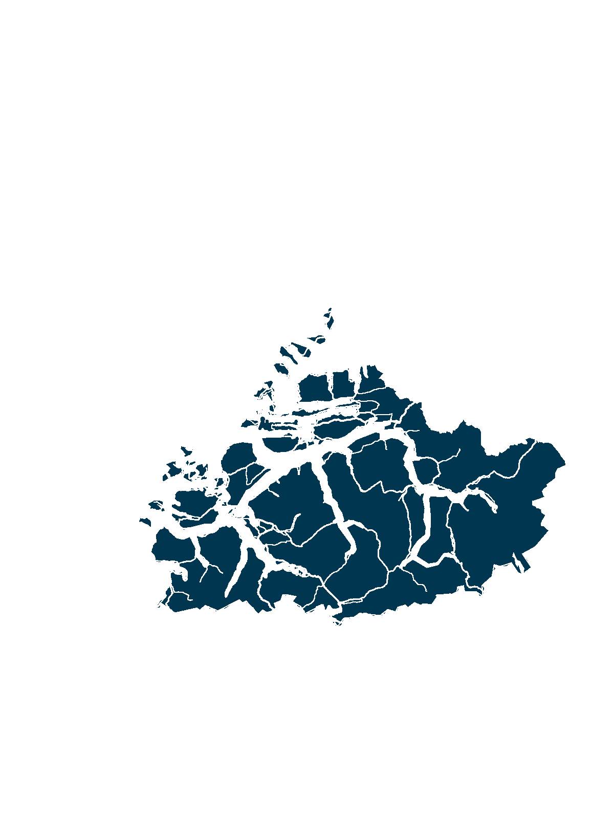 Kart over Sunnmøre