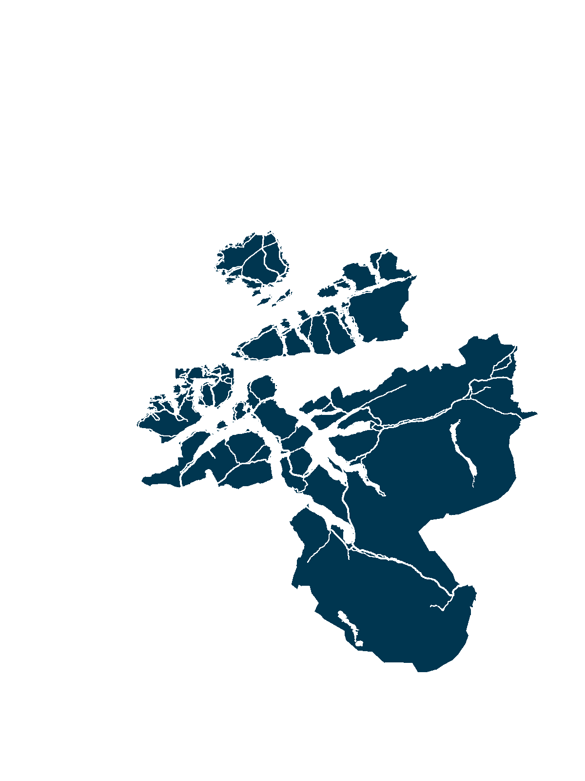 Kart over Nordmøre