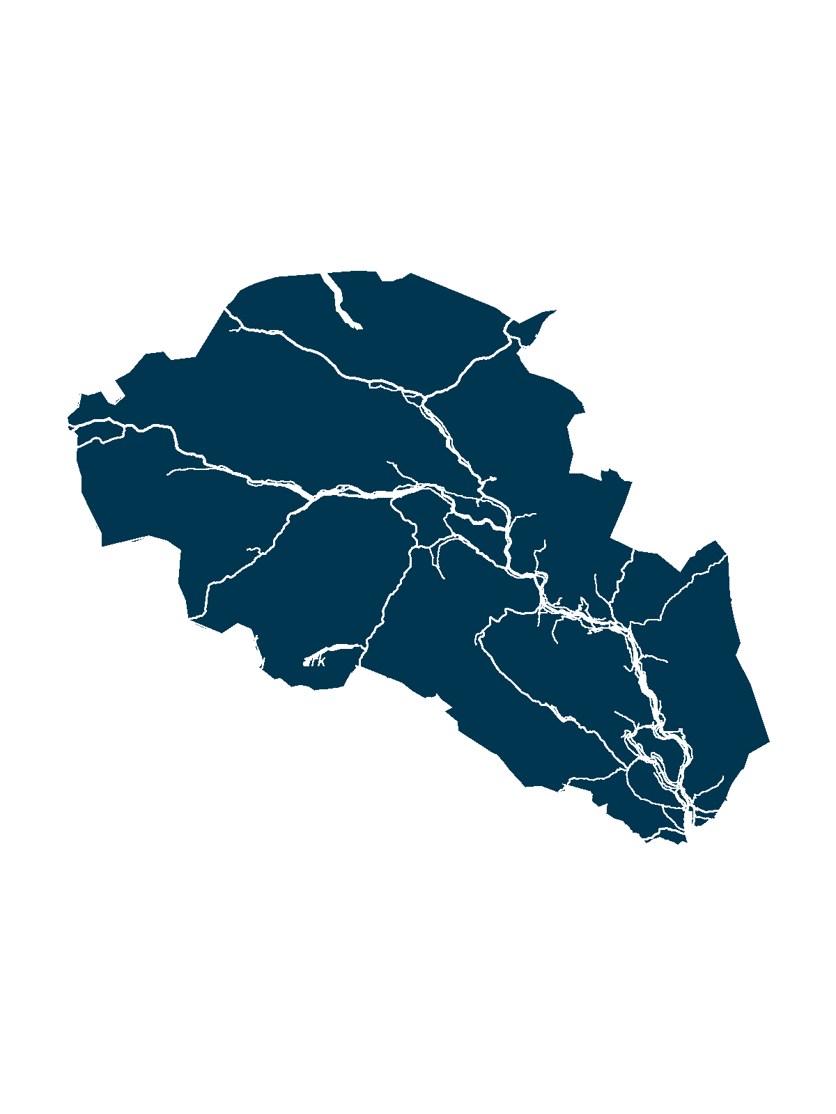 Kart over Beltestakken