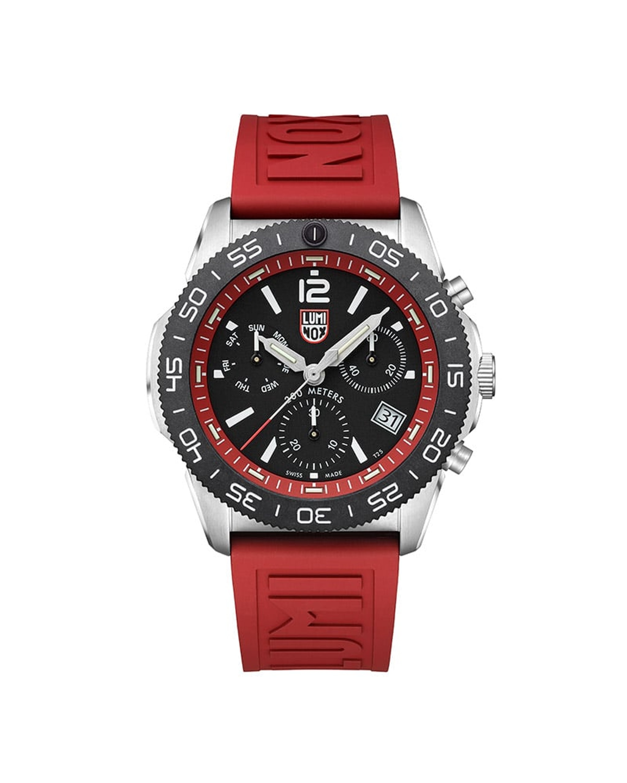 Luminox Pacific Diver Chrono herreklokke i stål med lenke (44mm)