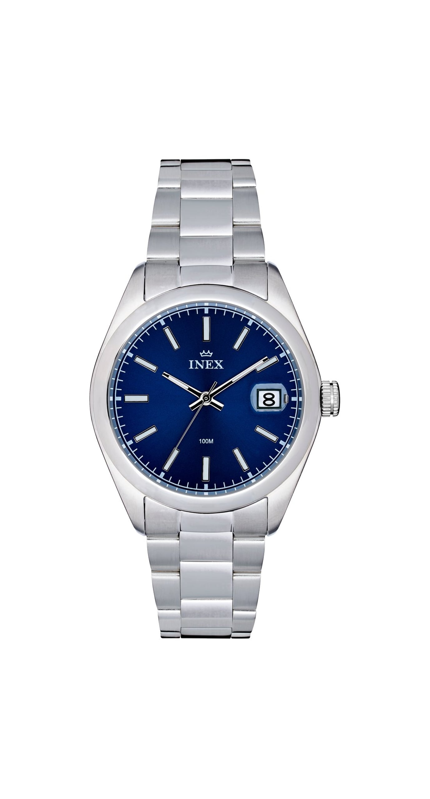 Inex herreklokke i stål (38mm)