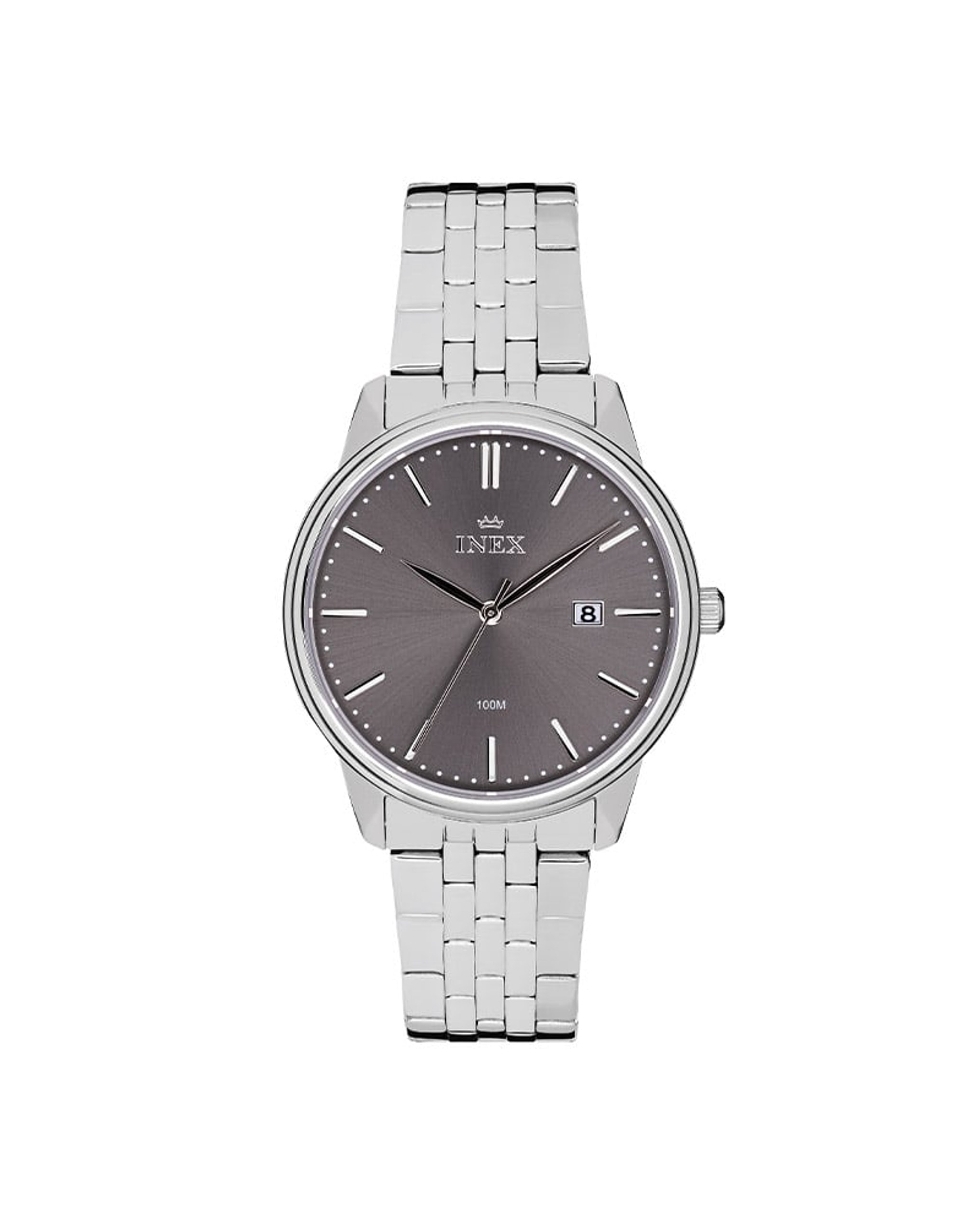 Inex herreklokke i stål (40mm)