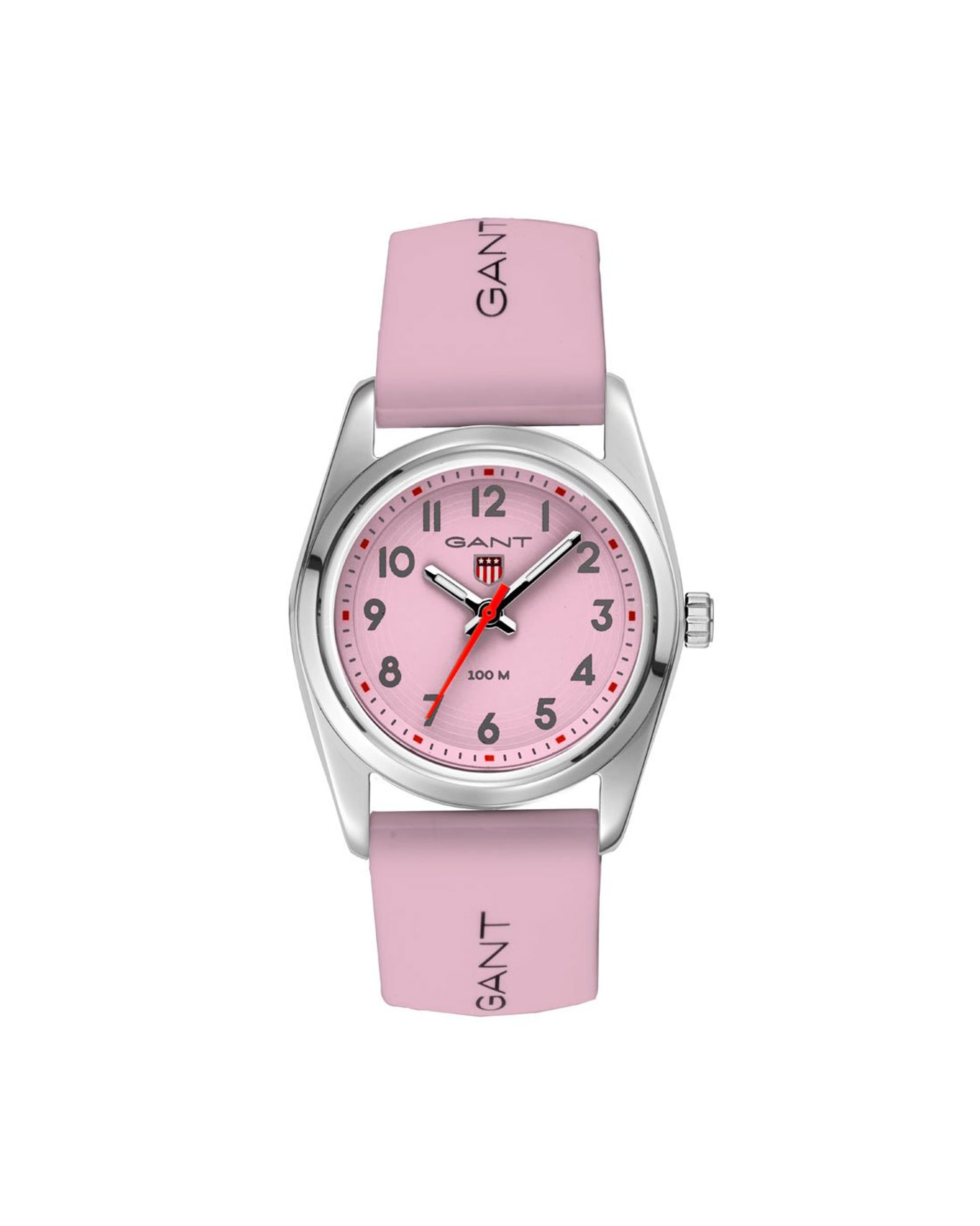 Gant Graduate barneklokke med rosa silikon rem (28mm)