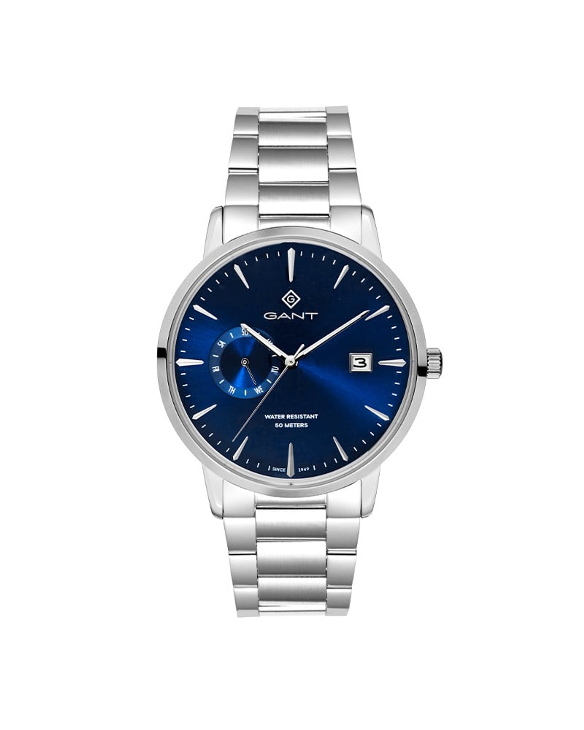 Gant East Hill herreklokke i stål (43mm)