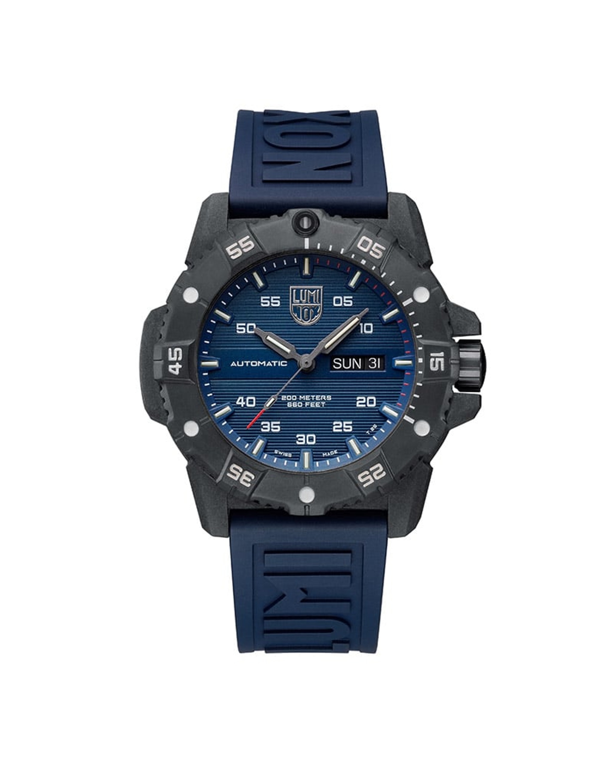 Luminox Master Carbon Automatic herreklokke med blå rem (45mm)