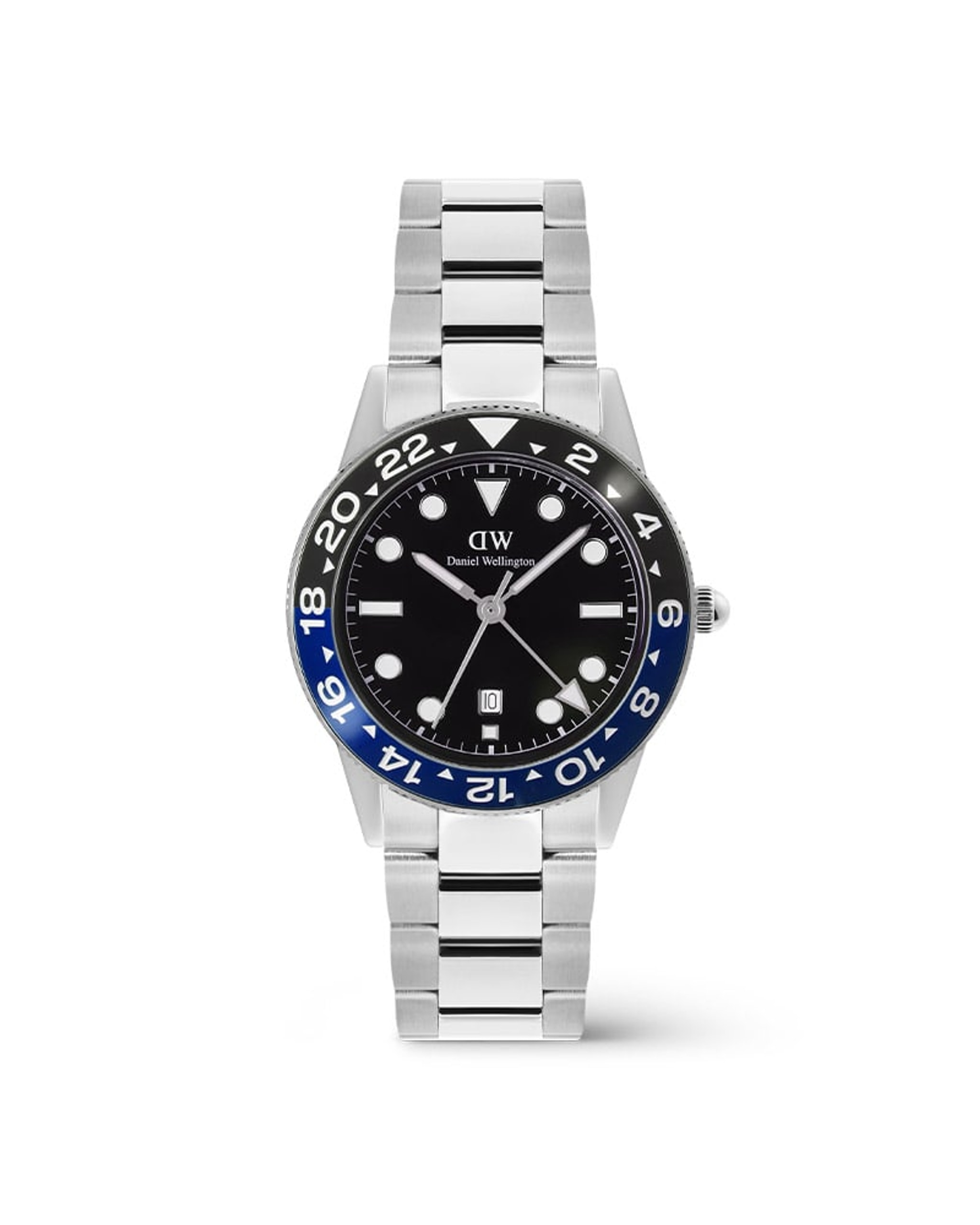 DW Iconic herreklokke i stål (40mm)
