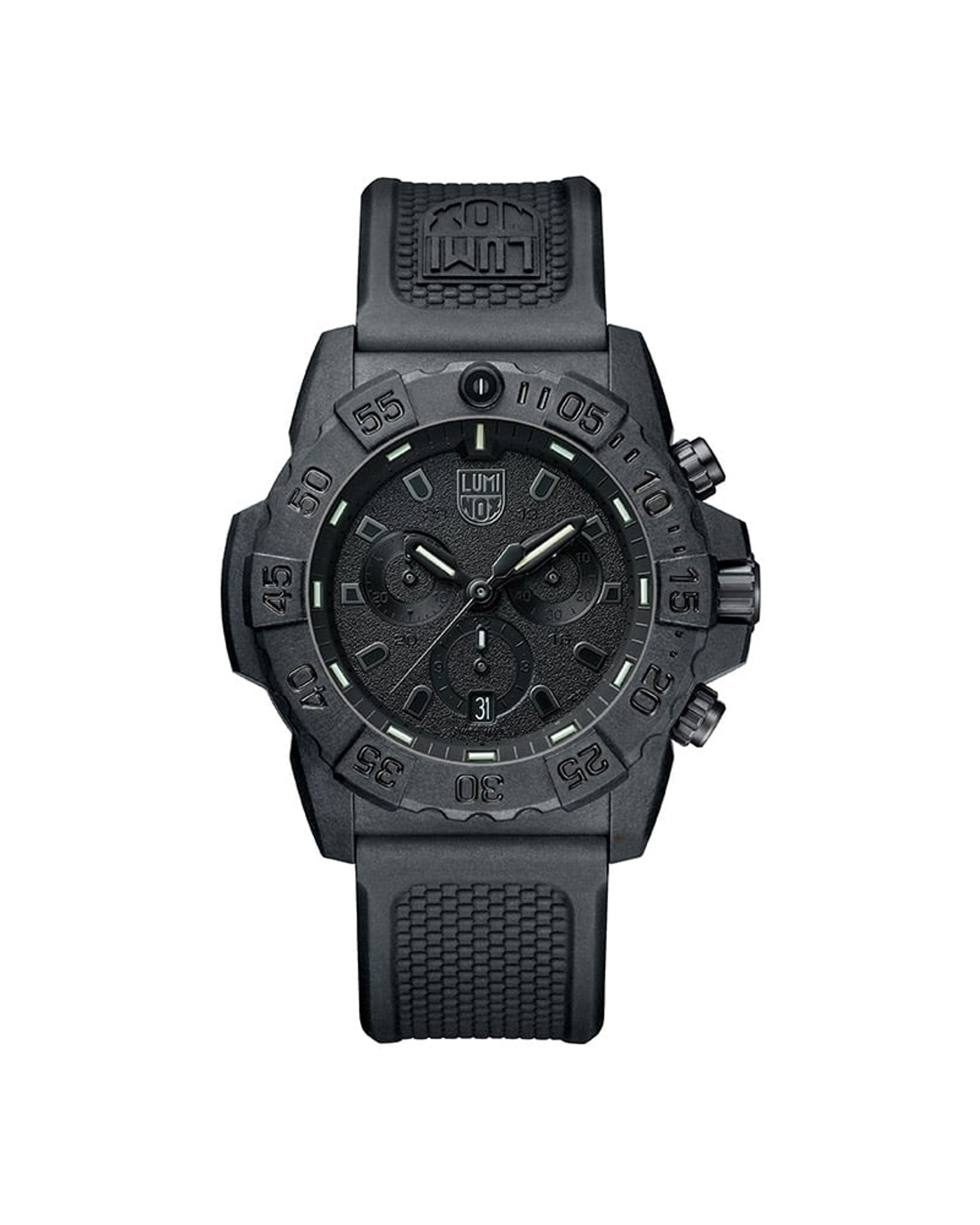 Luminox Navy Seal herreklokke med sort rem (45mm)