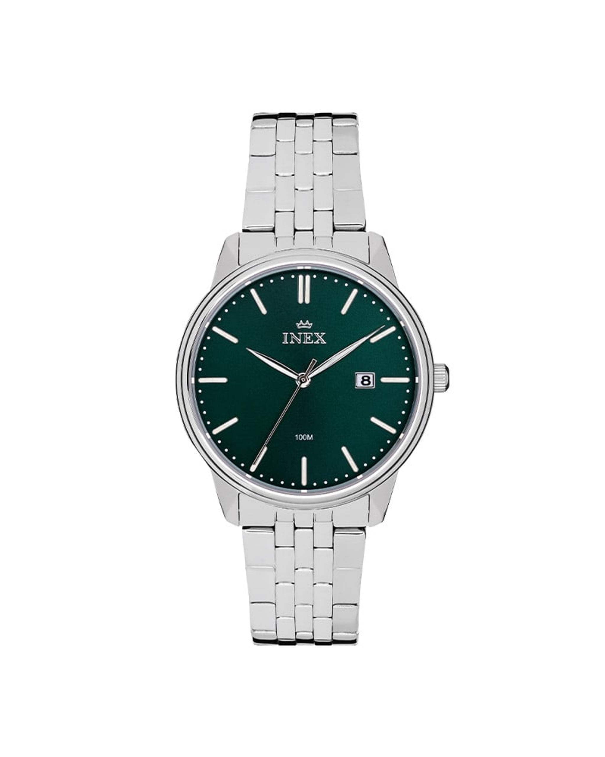 Inex herreklokke i stål (40mm)