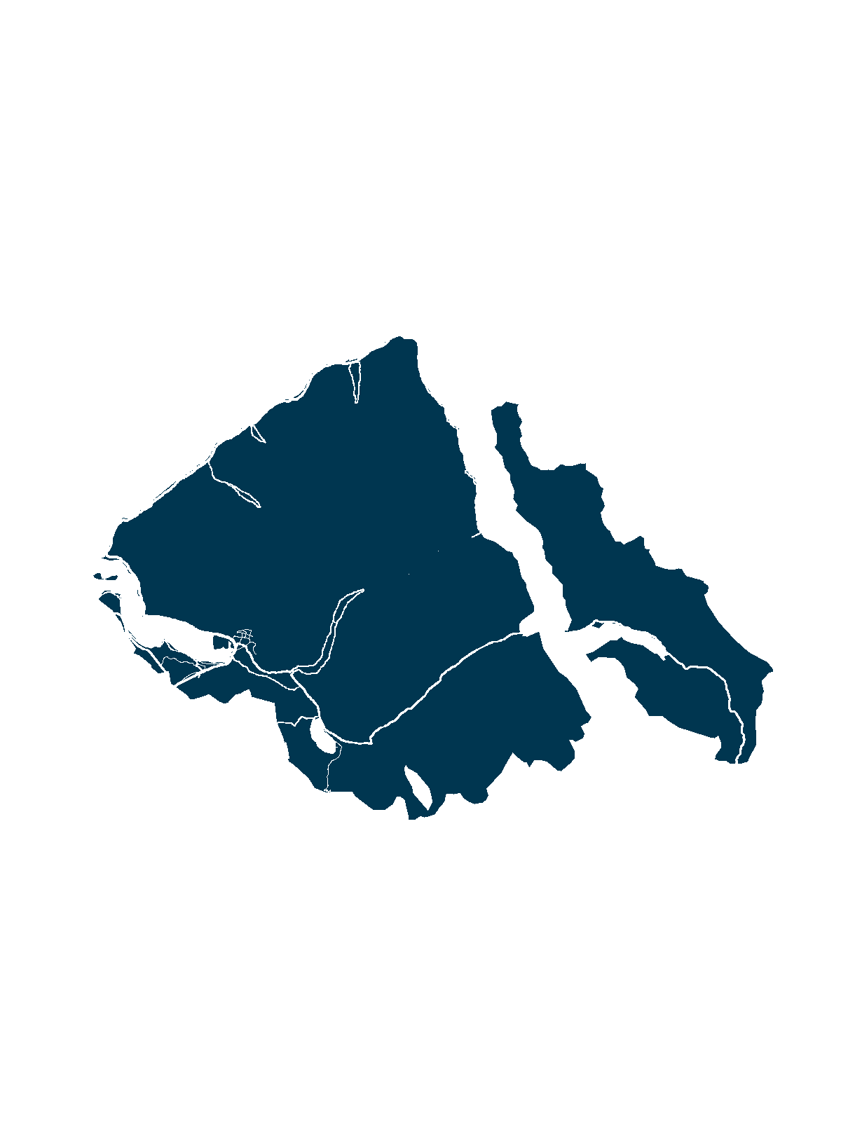 Kart over Ørsta