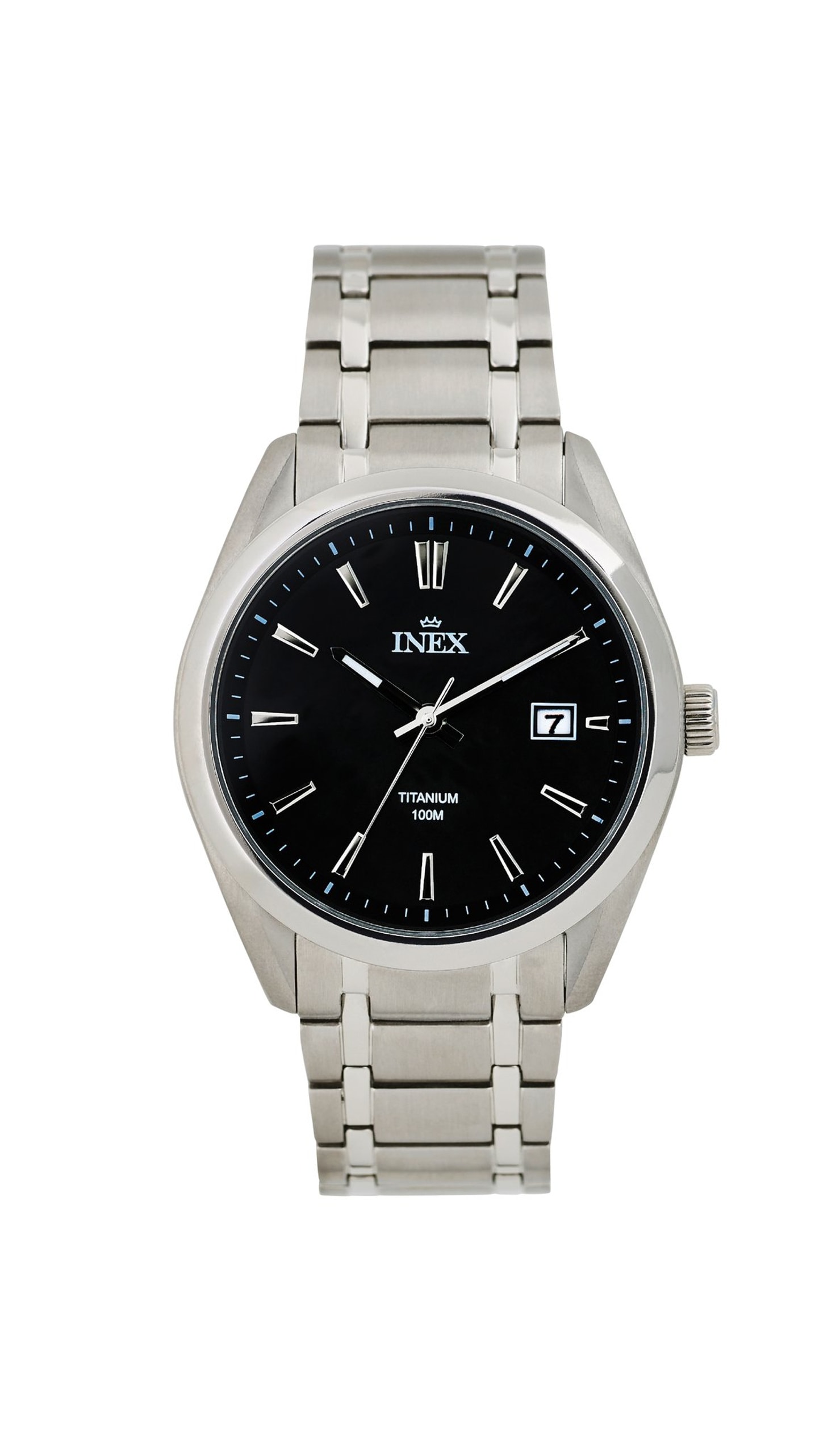 Inex herreklokke i titan (42mm)
