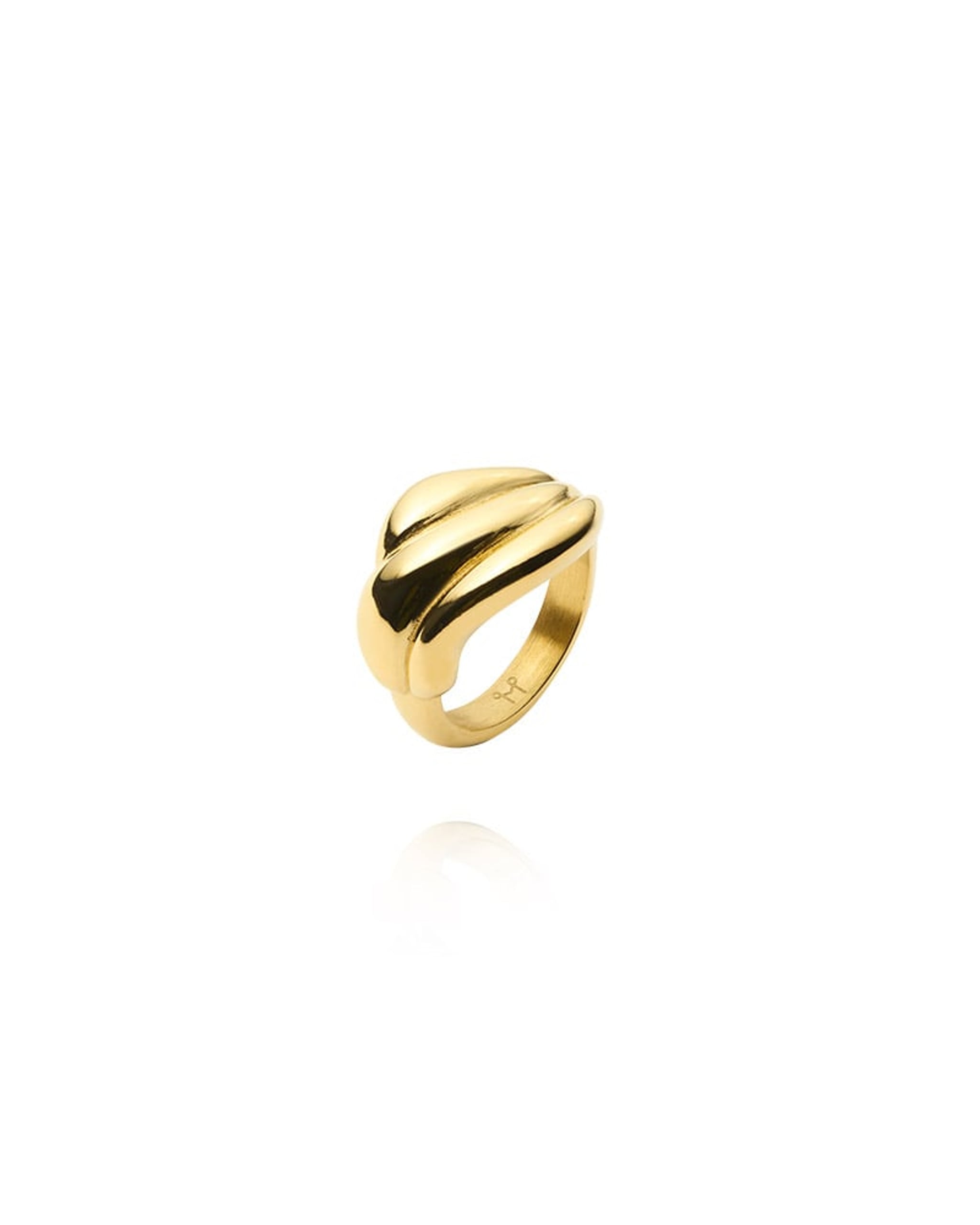 Mockberg Deco Gold ring (str 54)