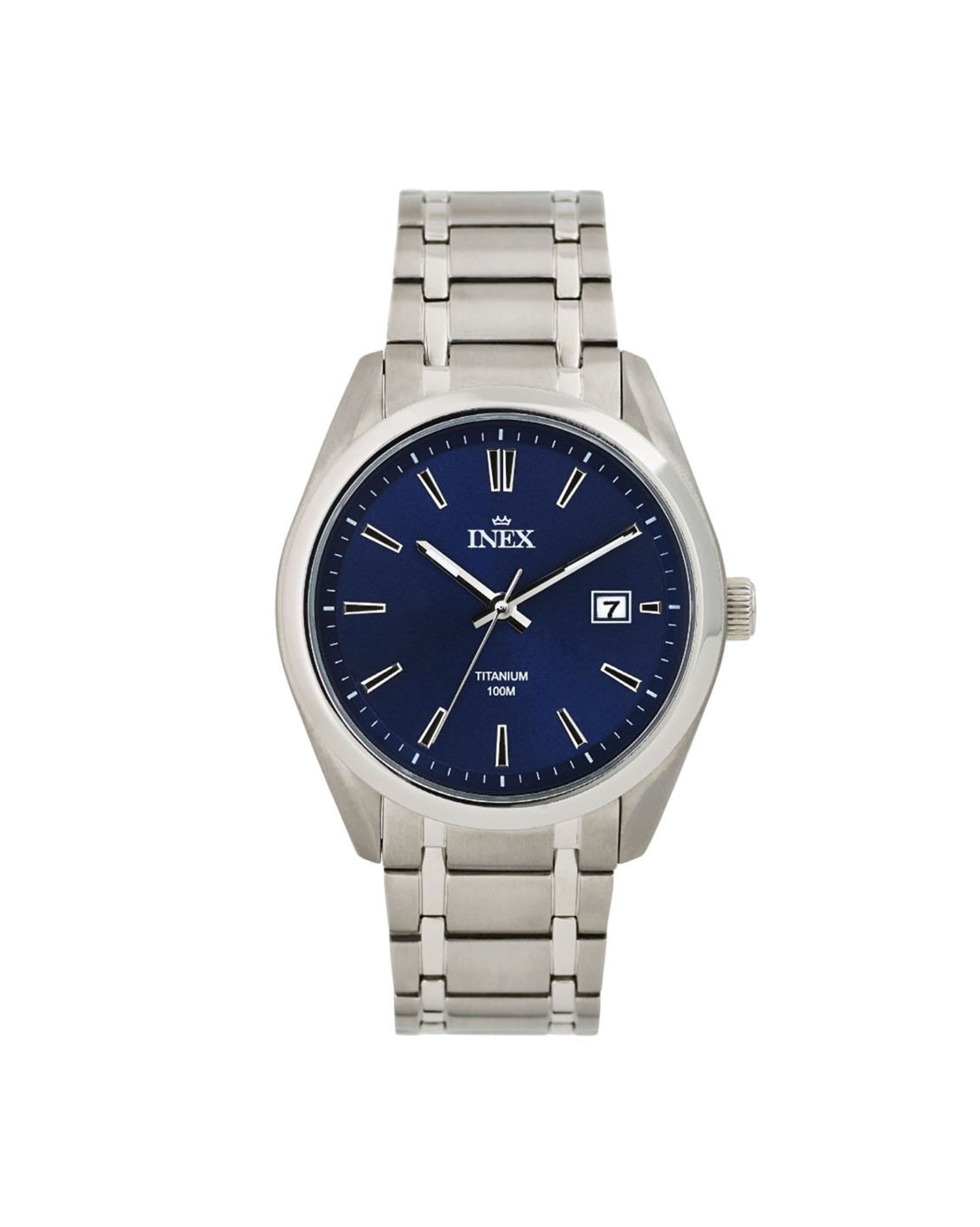 Inex herreklokke i titan (42mm)