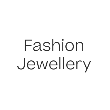 Logoen til det norske smykkemerket Fashion Jewellery, som lager Bijouterie-smykker av annet metall.