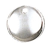 10 mm glatte lauv, hvit, pk a