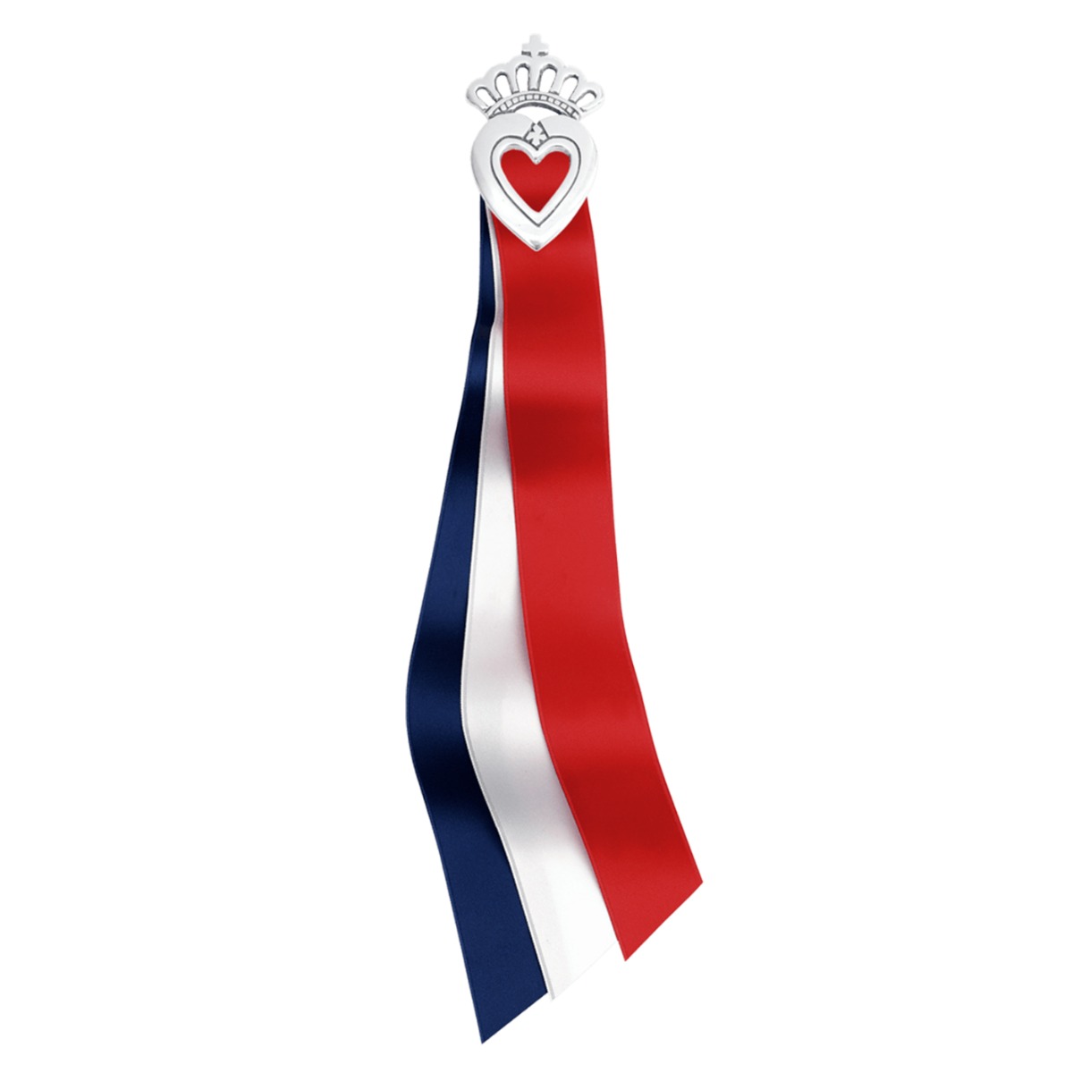 17. Mai Sløyfe Barn 830 Hvitt Sølv