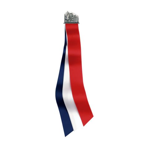 17.mai Sløyfe Bryggen 830 Oksidert Sølv