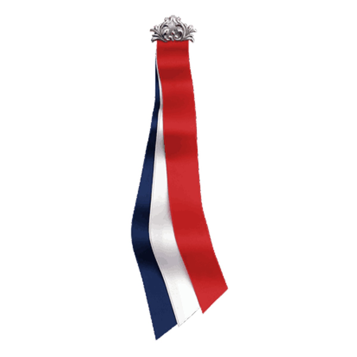 17.mai Sløyfe Vestfold 830 Oksidert Sølv