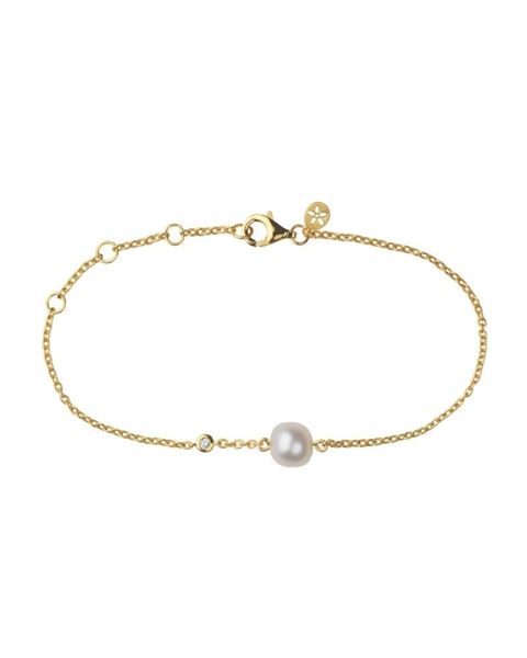 Coco Armbånd 925 Forgylt Sølv