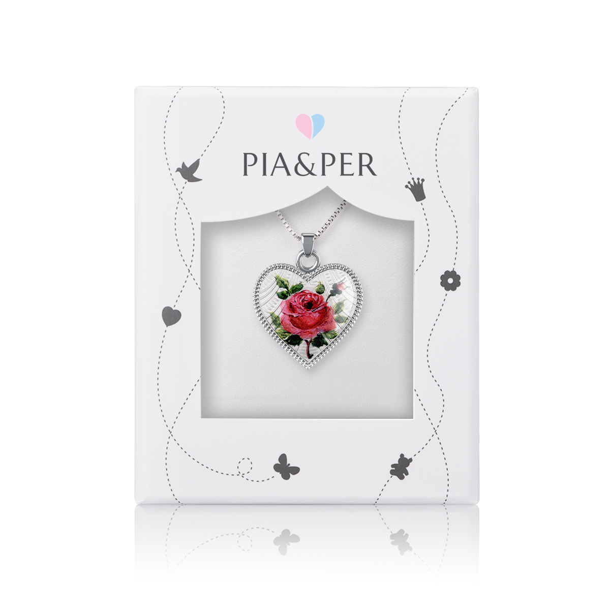 De klassiske hjertene kommer i 4 størrelser, dette er det største.