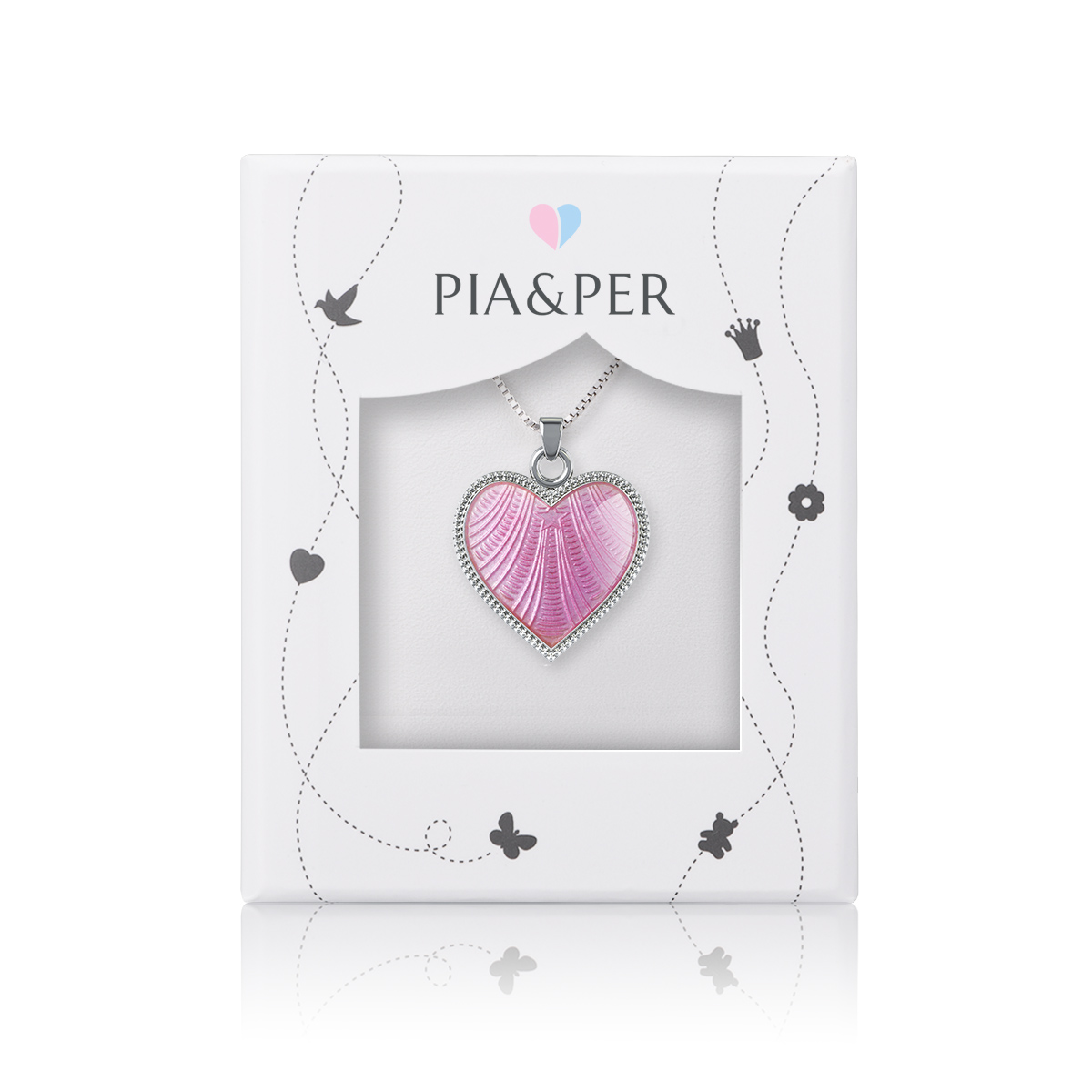 De klassiske hjertene kommer i 4 størrelser, dette er det største.