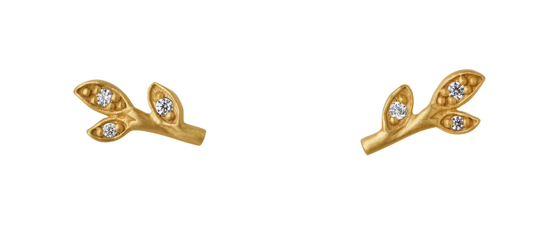 Jungle Ivy Blad Forgylt Sølv