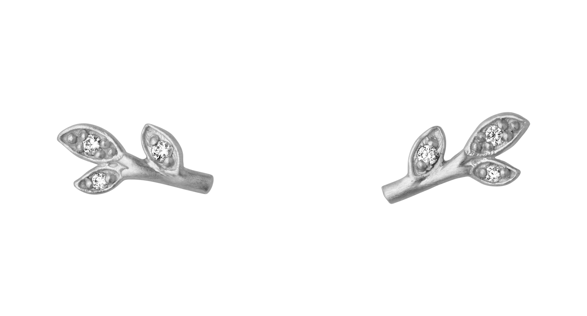 Jungle Ivy Blad Sølv 