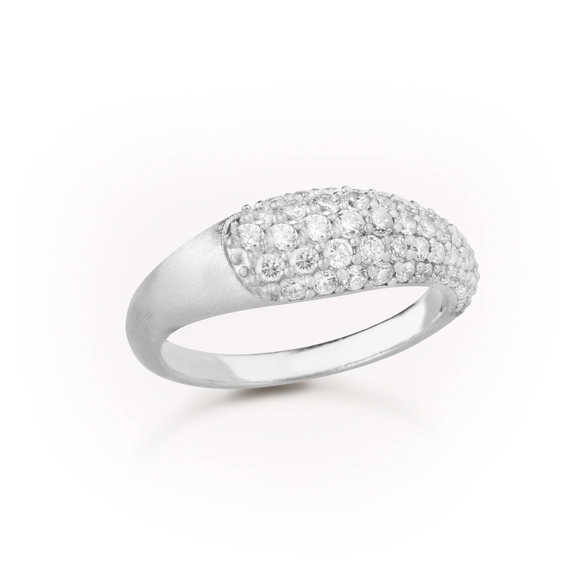 Ocean Flow Ring Sparkle 925 Sølv