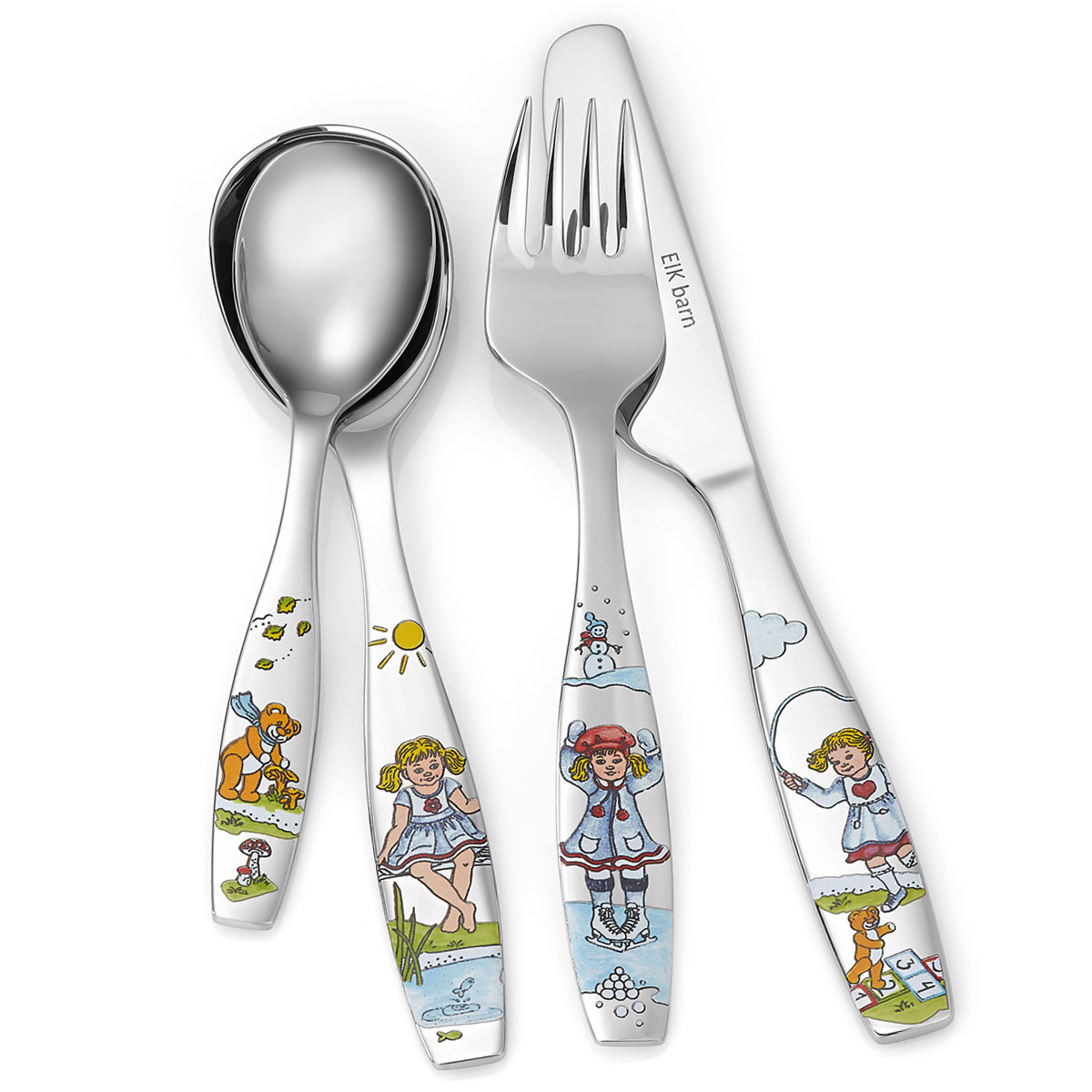 Stålbestikk Hjertevenn Jente