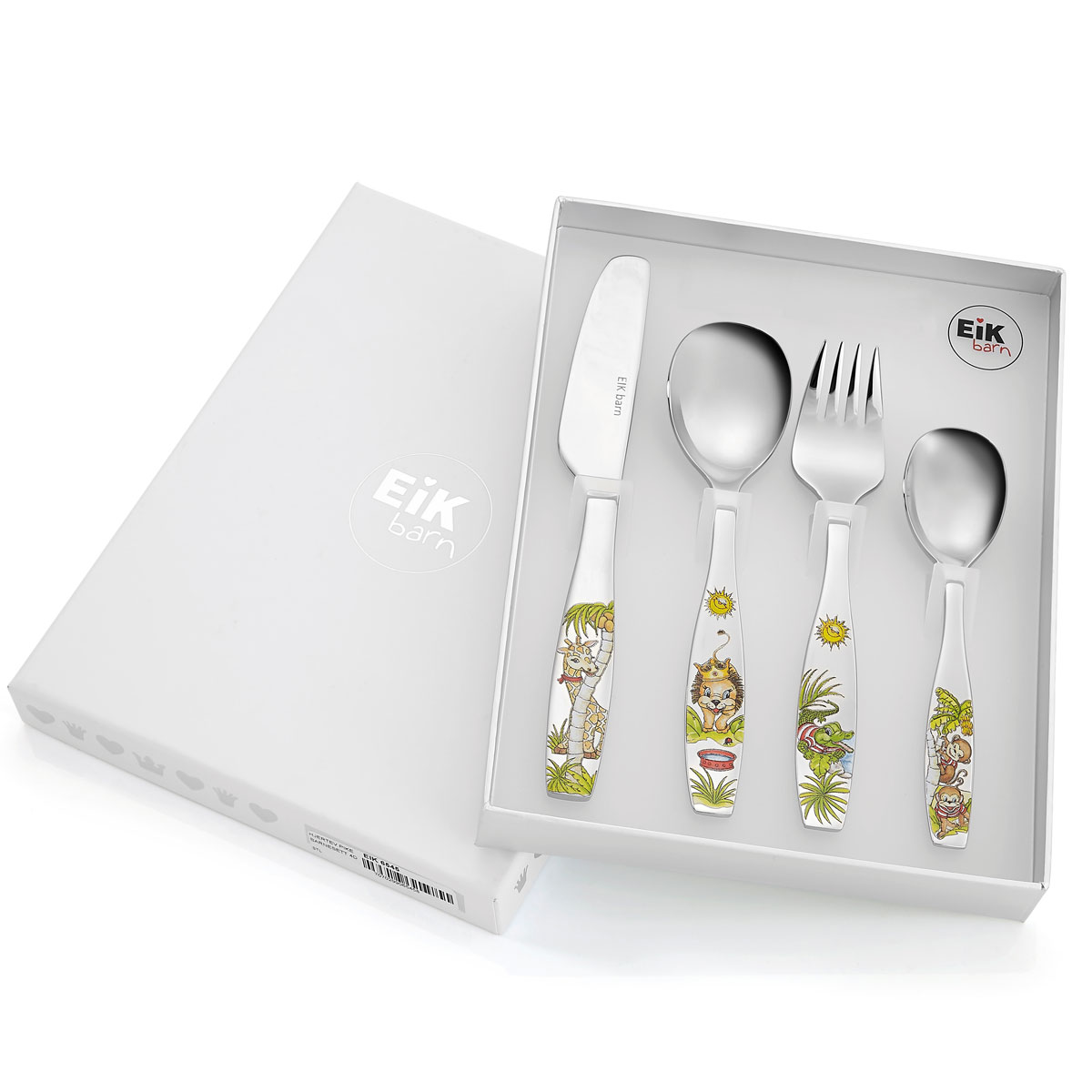 Stålbestikk Dyrene i Afrika