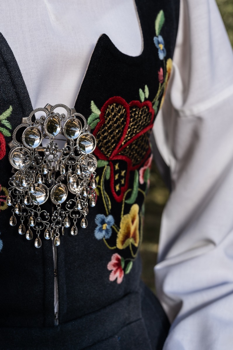 Sølje Rogaland 830 Oksidert Sølv