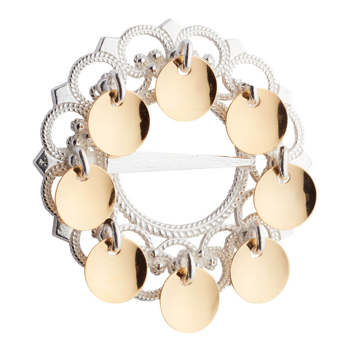 Barnesølje Hvitt/Forgylt Sølv