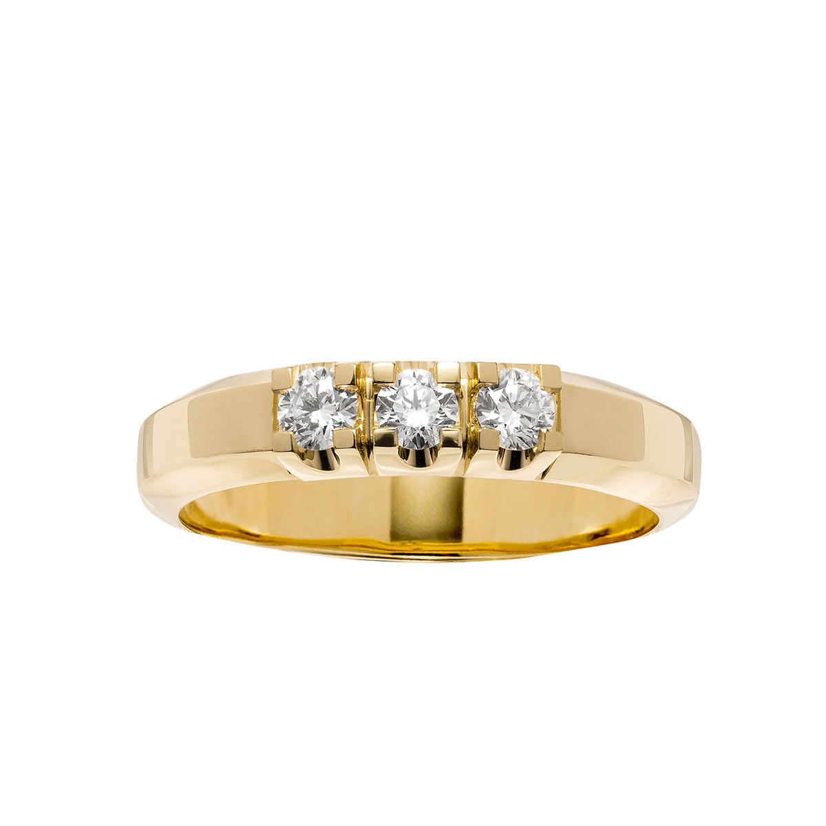 Alliansering 585 Gult Gull 0,30 ct.