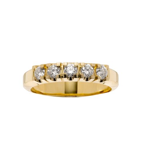 Alliansering 585 Gult Gull 0,50 ct.