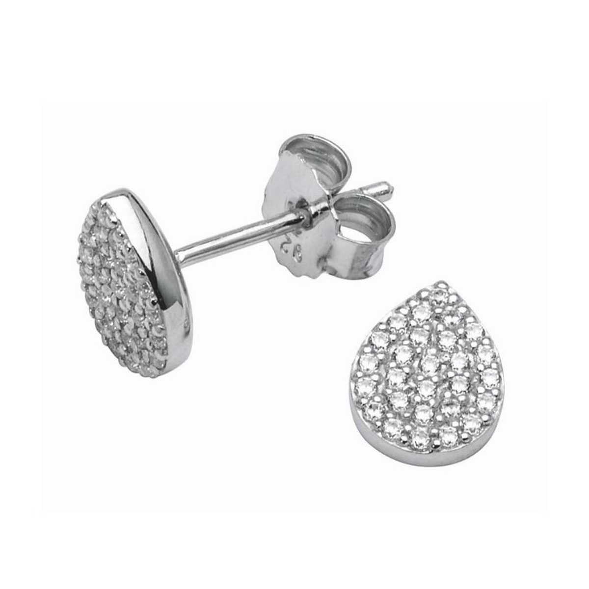 Øredobber Dråpe Sølv 