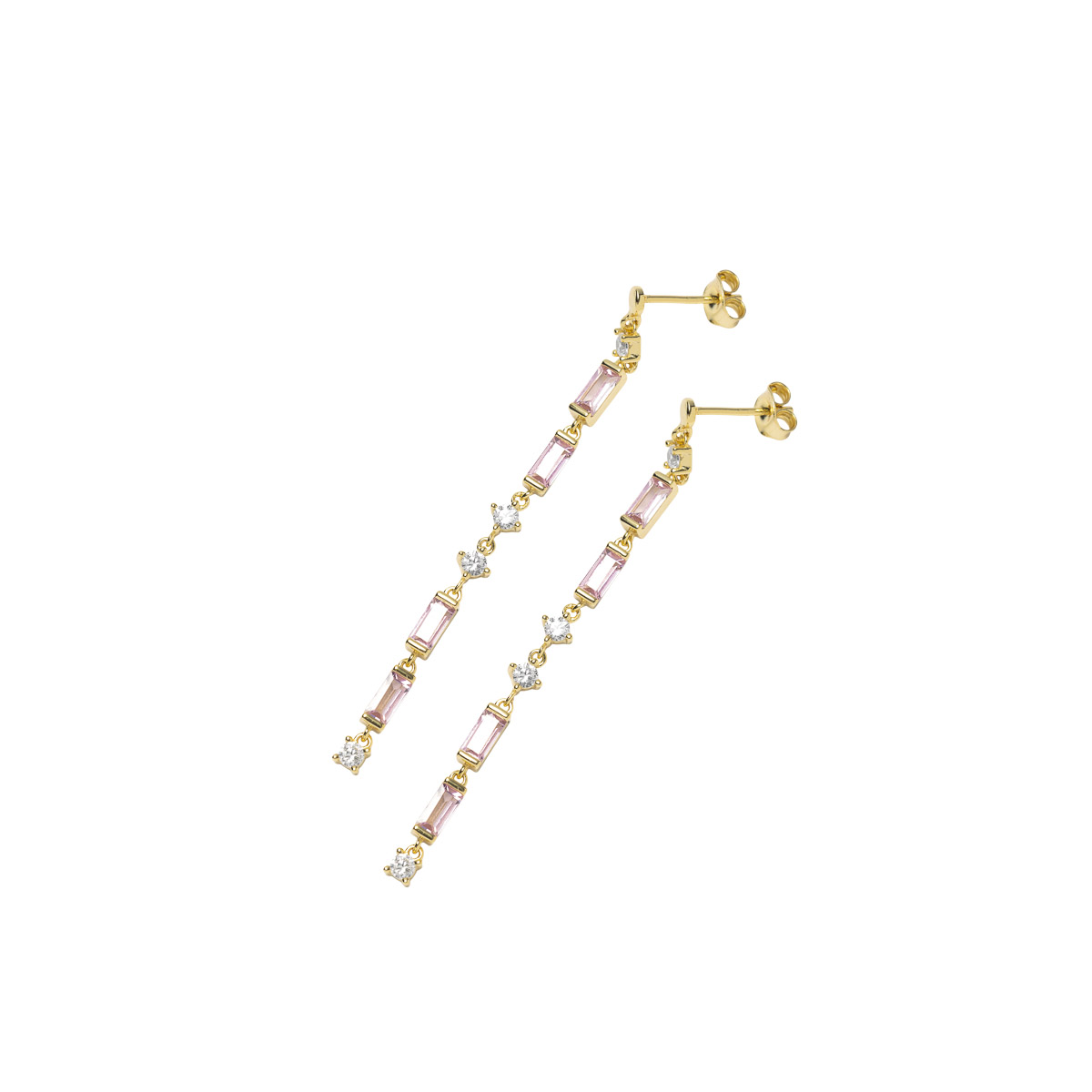 Øredobber 925 Forgylt Sølv