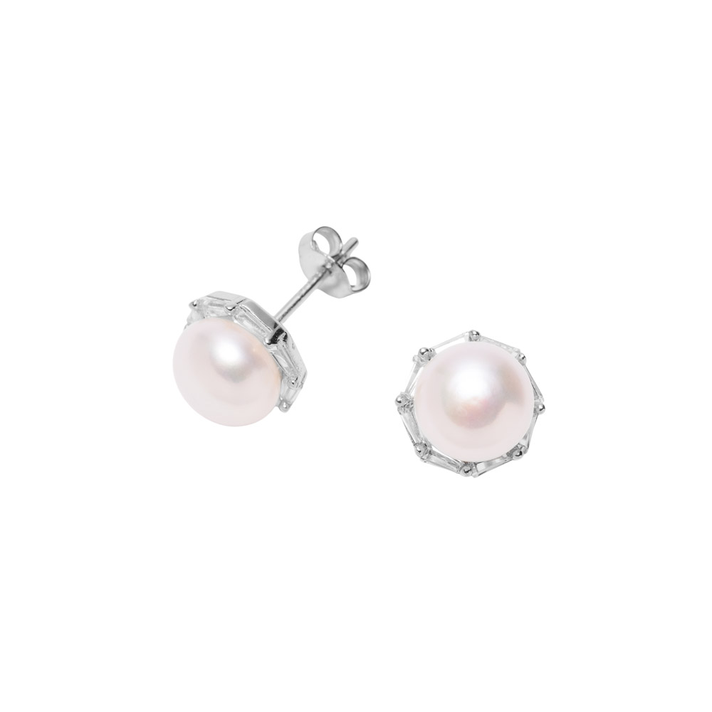 Øredobber Ferskvannsperler 925 Sølv