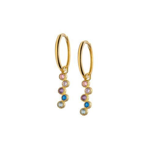 Øreringer 375 Gult Gull