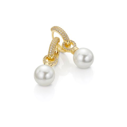 Øreringer 925 Forgylt Sølv