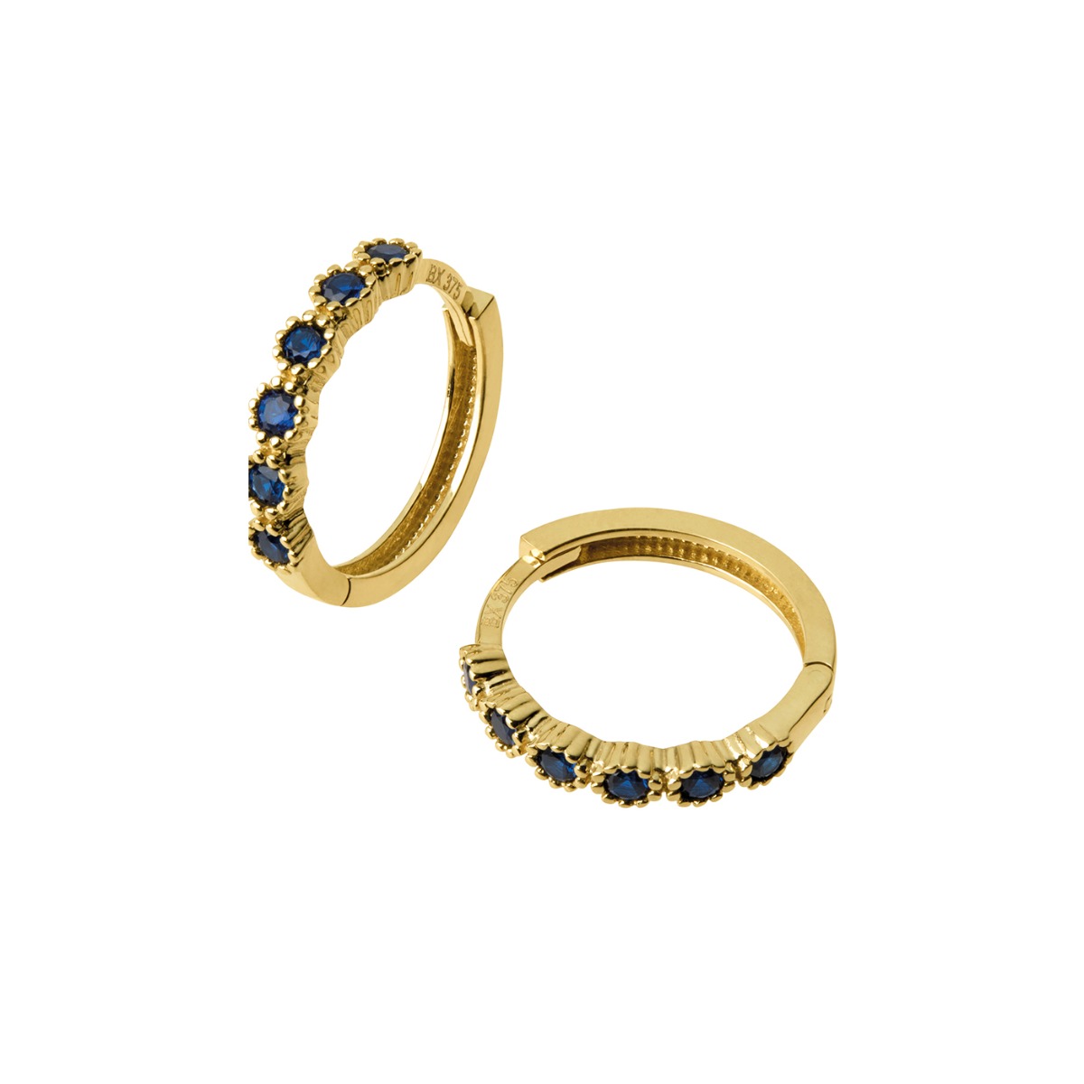 Øreringer 375 Gult Gull