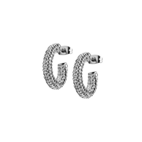 LILLIAN Øreringer Stål