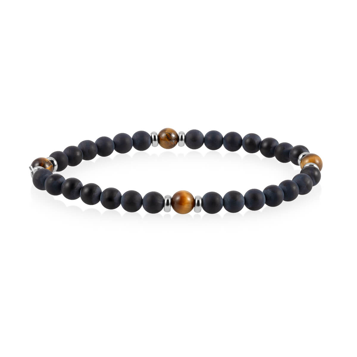 PETER Armbånd Stål Brun