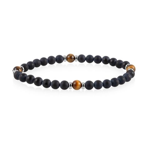 PETER Armbånd Stål Brun