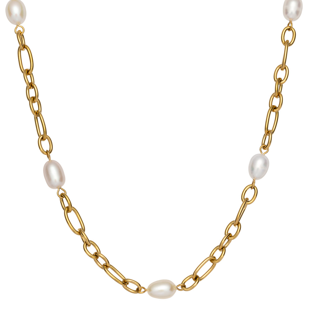 ALEXANDRA Halskjede Gullfarget Stål