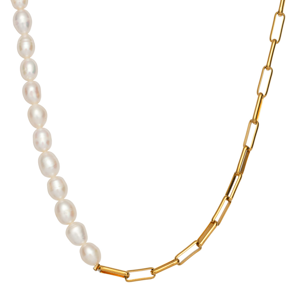 ALEXANDRA Halskjede Gullfarget Stål