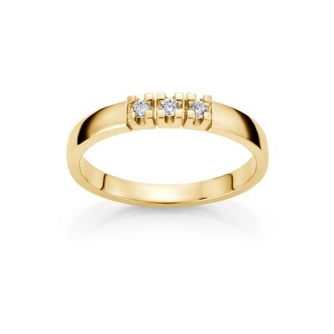 Alliansering 585 Gult Gull 0,21 ct