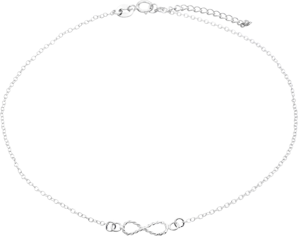 Ankelkjede Evighetstegn Sølv 