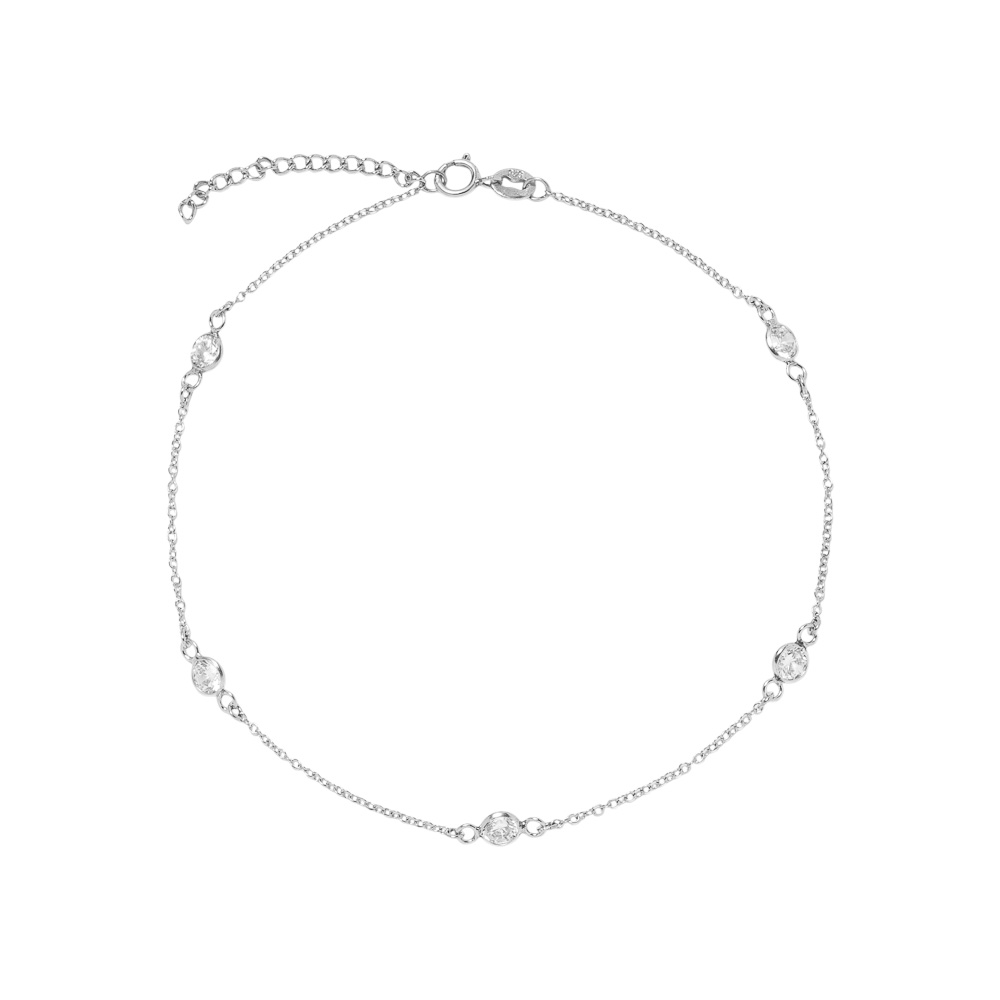 Ankelkjede 925 Sølv