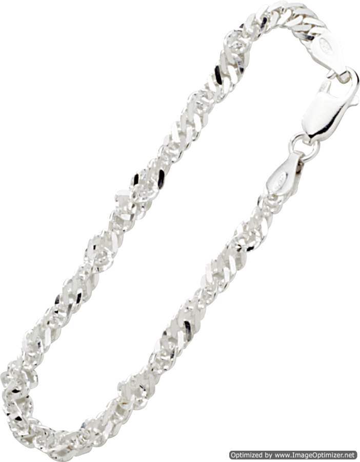 Armbånd Singapor 3mm 21cm 