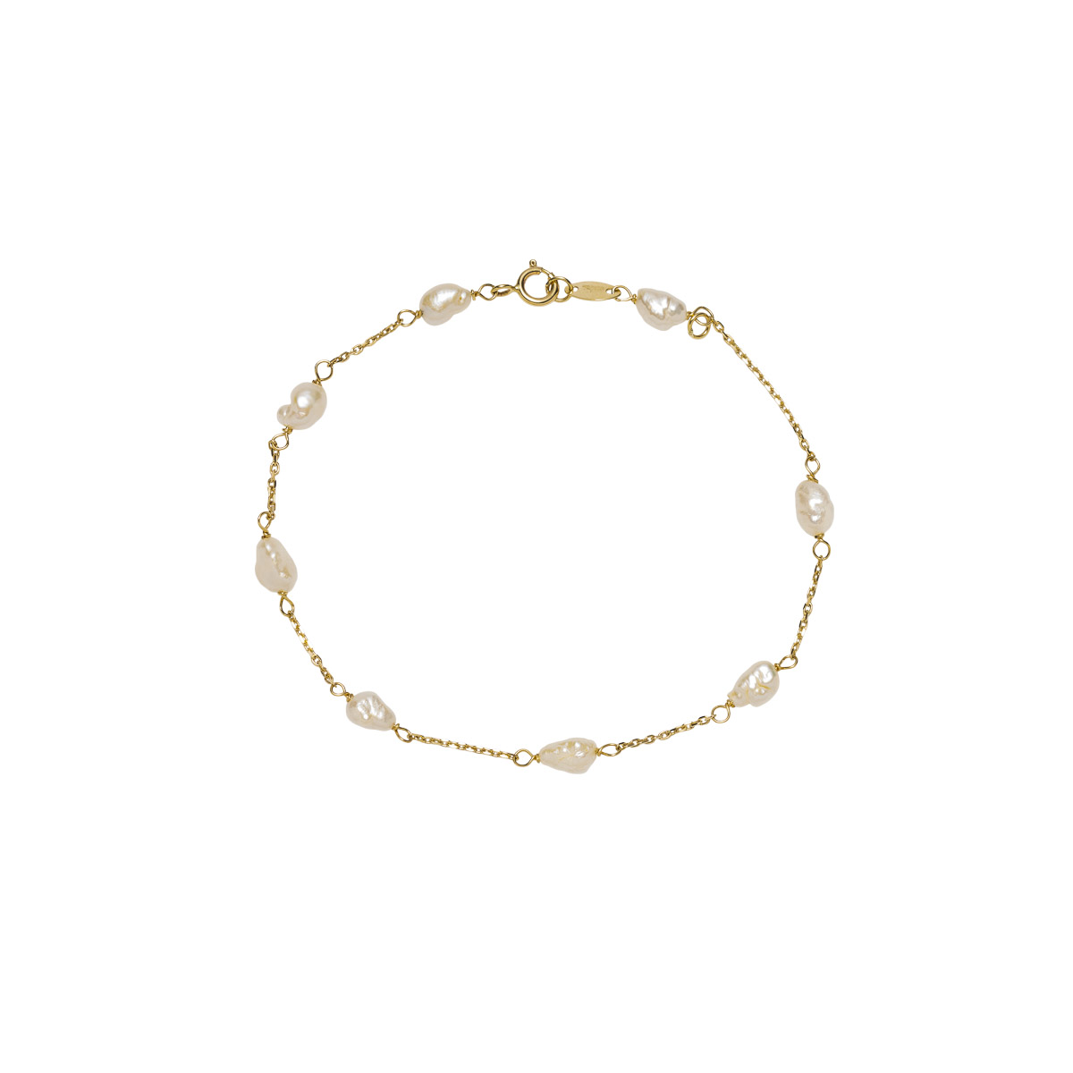 JULIANNE Armbånd 375 Gult Gull